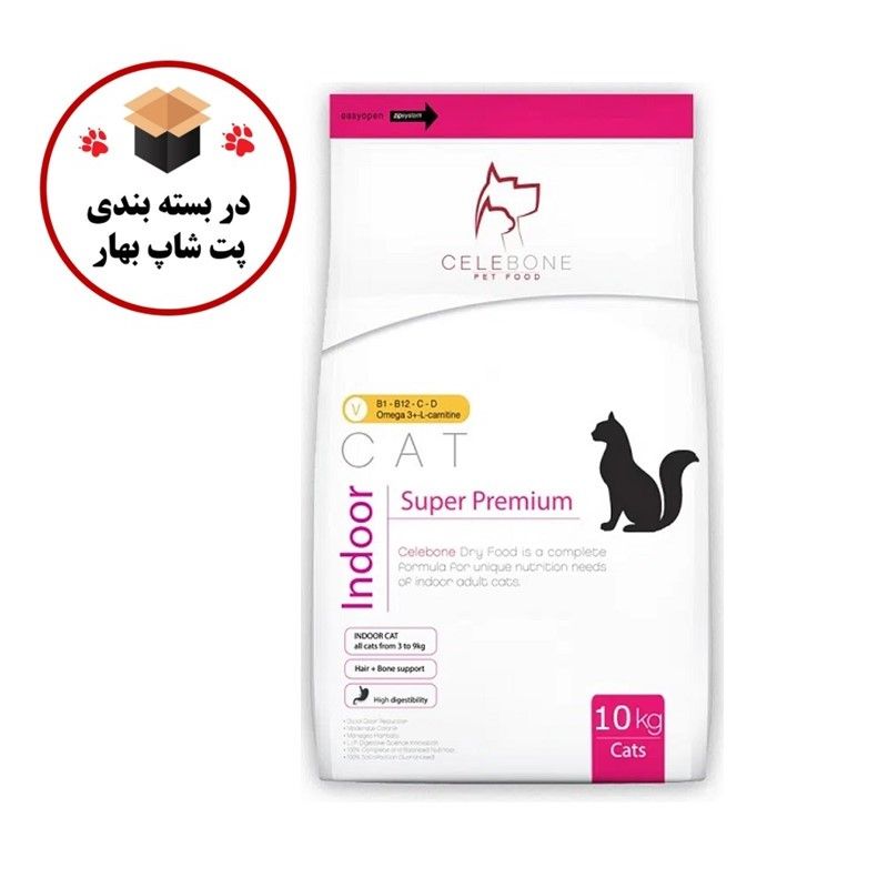 غذای خشک گربه سلبن مدل Indoor Cat وزن 1 کیلوگرم