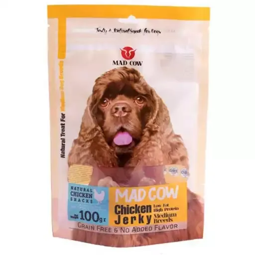تشويقي سگ مدكاو مدل اسنك نرم مرغ Chicken Soft Sticks وزن 100 گرم