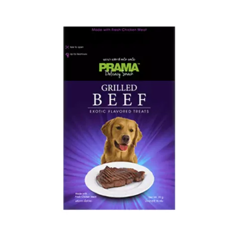 تشويقي مدادي سگ پراما با طعم گوشت گاو Prama Stick Dog Treat With Beef