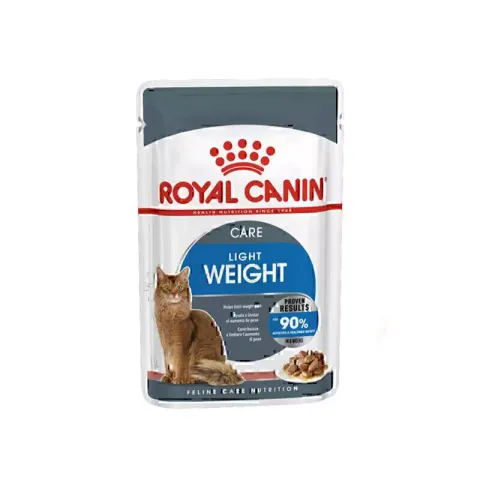 پوچ گربه کنترل وزن رویال کنین Royal Canin Light Weight Care وزن 85 گرم