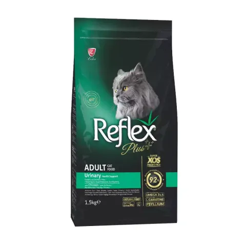 غذای خشک گربه رفلکس پلاس مدل Urinary with Chicken وزن 1.5 کیلوگرم