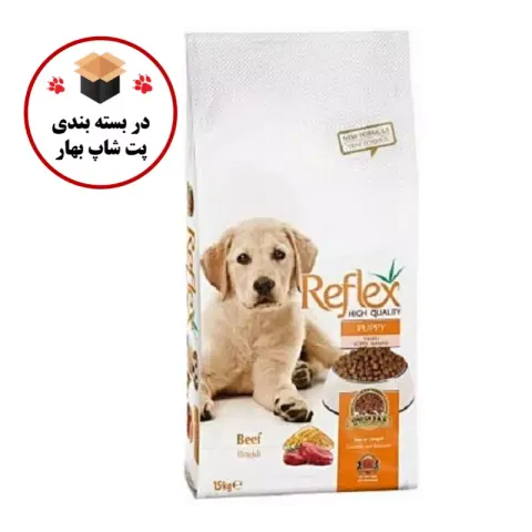 غذای خشک توله سگ رفلکس مدل Puppy وزن 1 کیلوگرم
