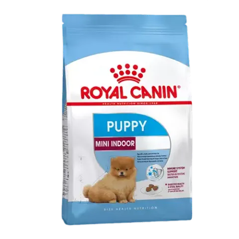 غذای خشک توله سگ رویال کنین مدل Mini Indoor Puppy وزن 1.5 کیلوگرم
